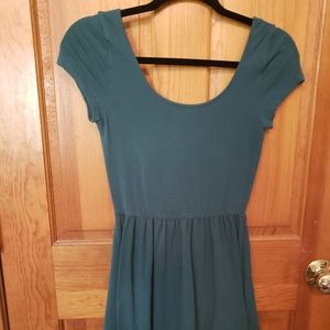 Modest Beautiful Teal Dress!
